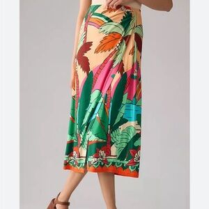 Womens Farm Rio maxi skirt size M NWOT